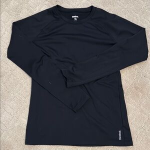 Reebok Black Speedwick Long Sleeve Shirt youth 16‎